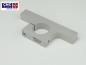 Preview: 43mm CNC motor mount bracket 165mm silver.