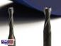 Preview: Diamond Coated 2-Flute End Mill for Aluminium Copper Carbon Wood.