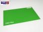 Preview: 61x61cm 1.5mm Engraving Plastic green / white.