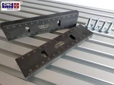 Smooth finish 140mm steel vise jaws
