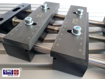 140mm vise steel jaws with scale