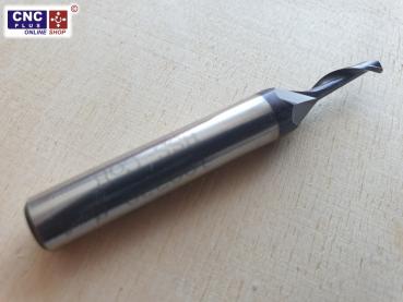 4mm single flute Aluminium milling bit