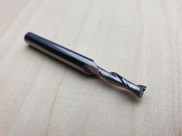 double flute milling bit, 4mm end mill