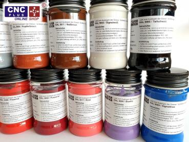 Engraving Colorants and Paint RAL-5005 blue.