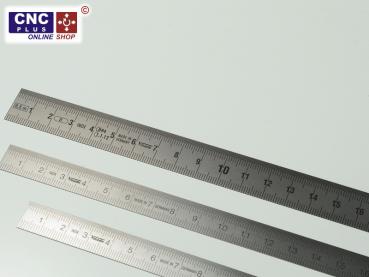 Rostfreier flexibler Stahlmaßstab 500x18x0.5mm.