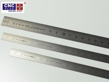 Flexible stainless steel rule 300x13x0.5mm.