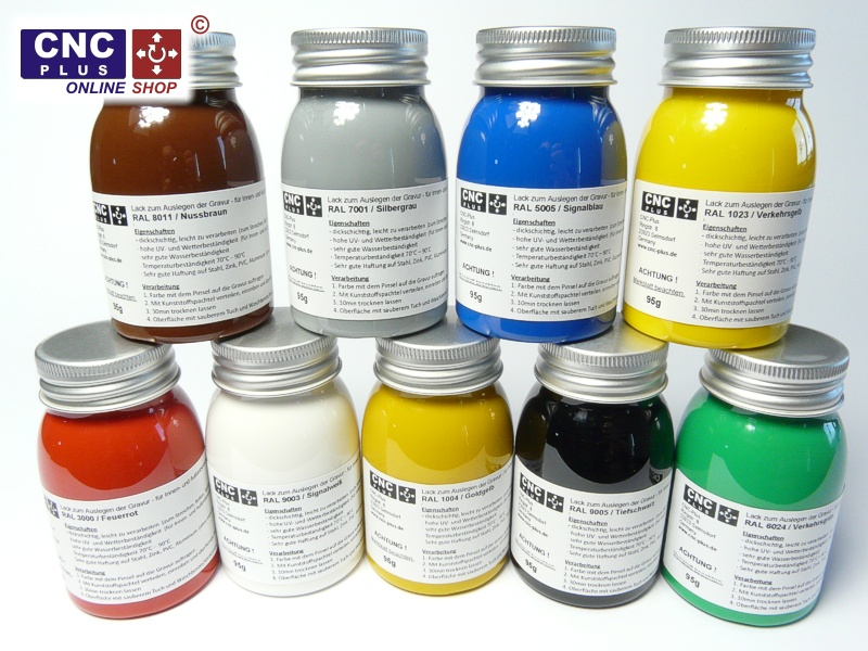 Engraving Colorants , Color Fill, Paint Fill for Engraving