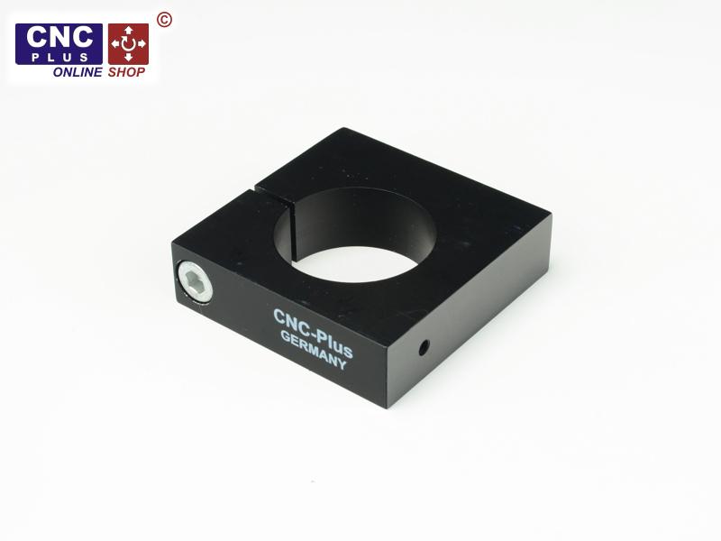 43mm Eurohals Fräsmotor-Halter 73mm schwarz.
