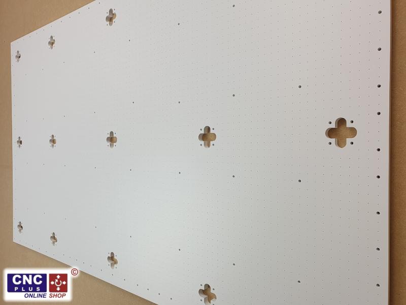 Replacement top plate for vacuum table 600x1000mm cross long hole