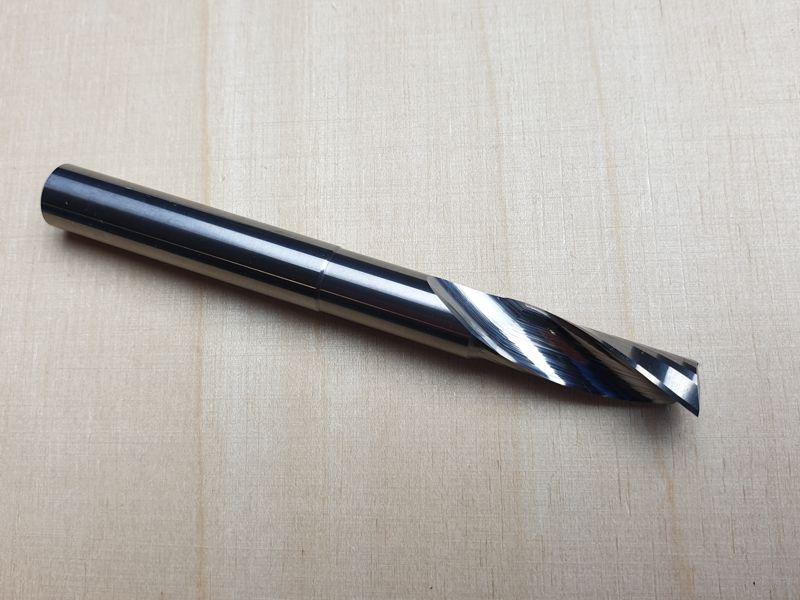8mm single flute milling bit, end mill