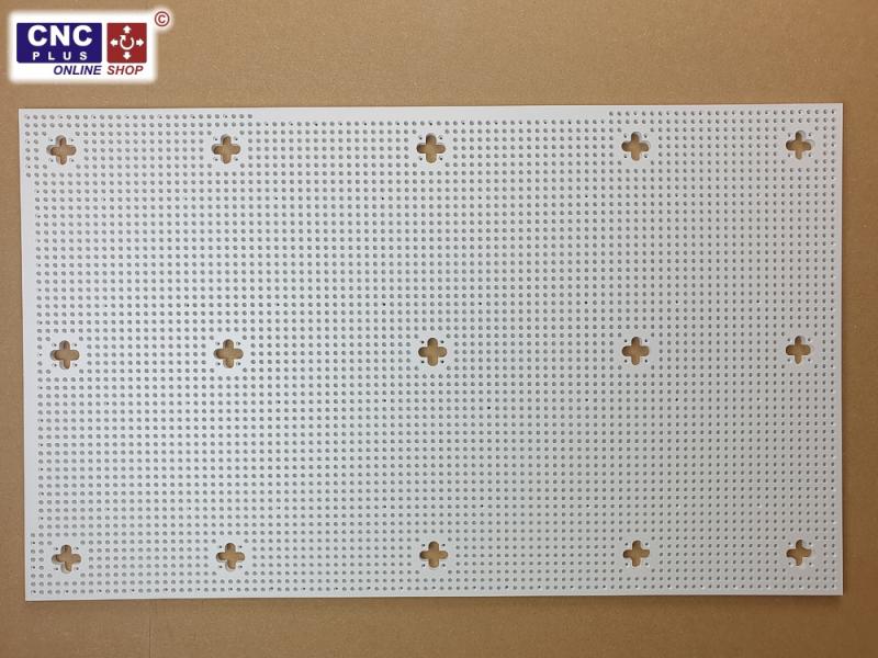 Replacement perforated plate for vacuum table 60100 cross long hole