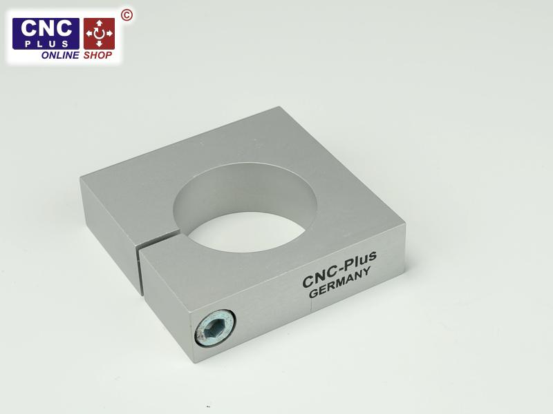 Silber CNC Motoraufnahme, Alu Spindelhalter.