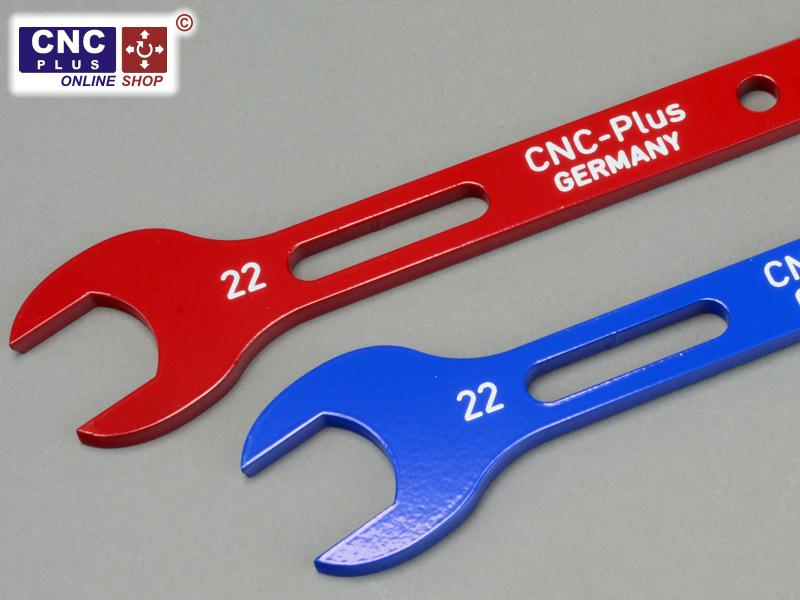 Collet spanner wrench 22mm for milling spindle motors.