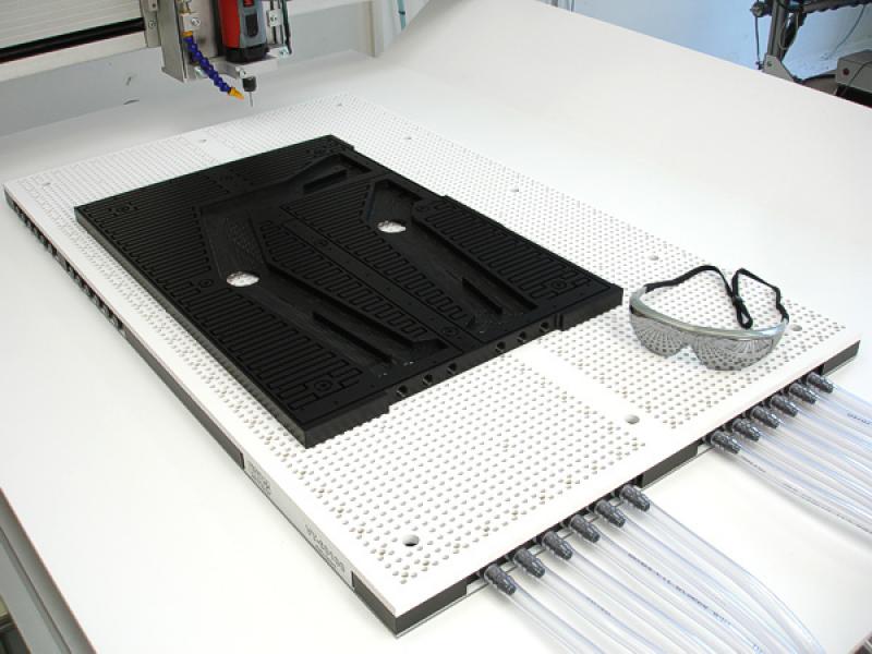 CNC Fräse Spannsystem für Maschinentisch Vakuumtisch VT4020ST Aufspannplatte 