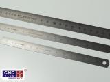 Flexible stainless steel rule 150x13x0.5mm.
