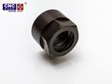 Collet Nut and Clamping Nut for Suhner ual23, ual24 and ual25 Spindle Motors.